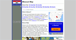 Desktop Screenshot of missouri-map.org